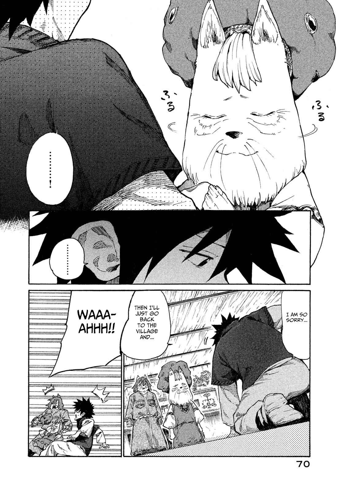 Page 29 Chapter 7 Mazumeshi Elf to Yuuboku gurashi