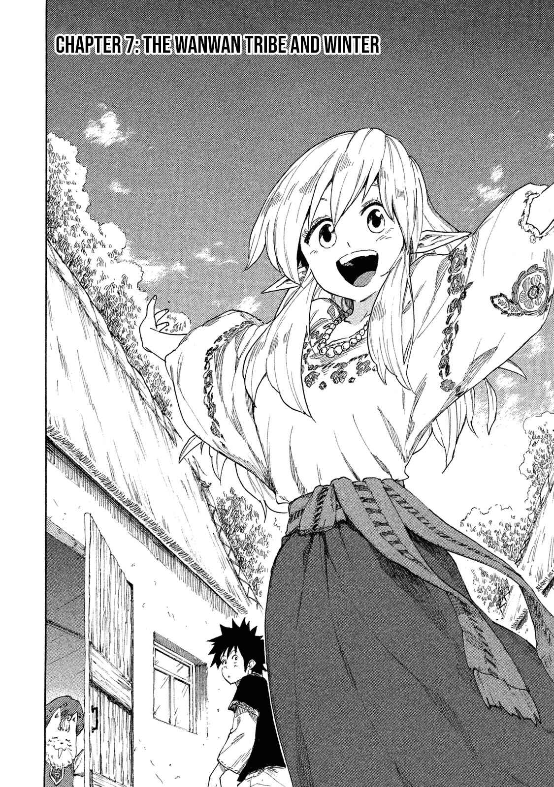 Page 3 Chapter 7 Mazumeshi Elf to Yuuboku gurashi