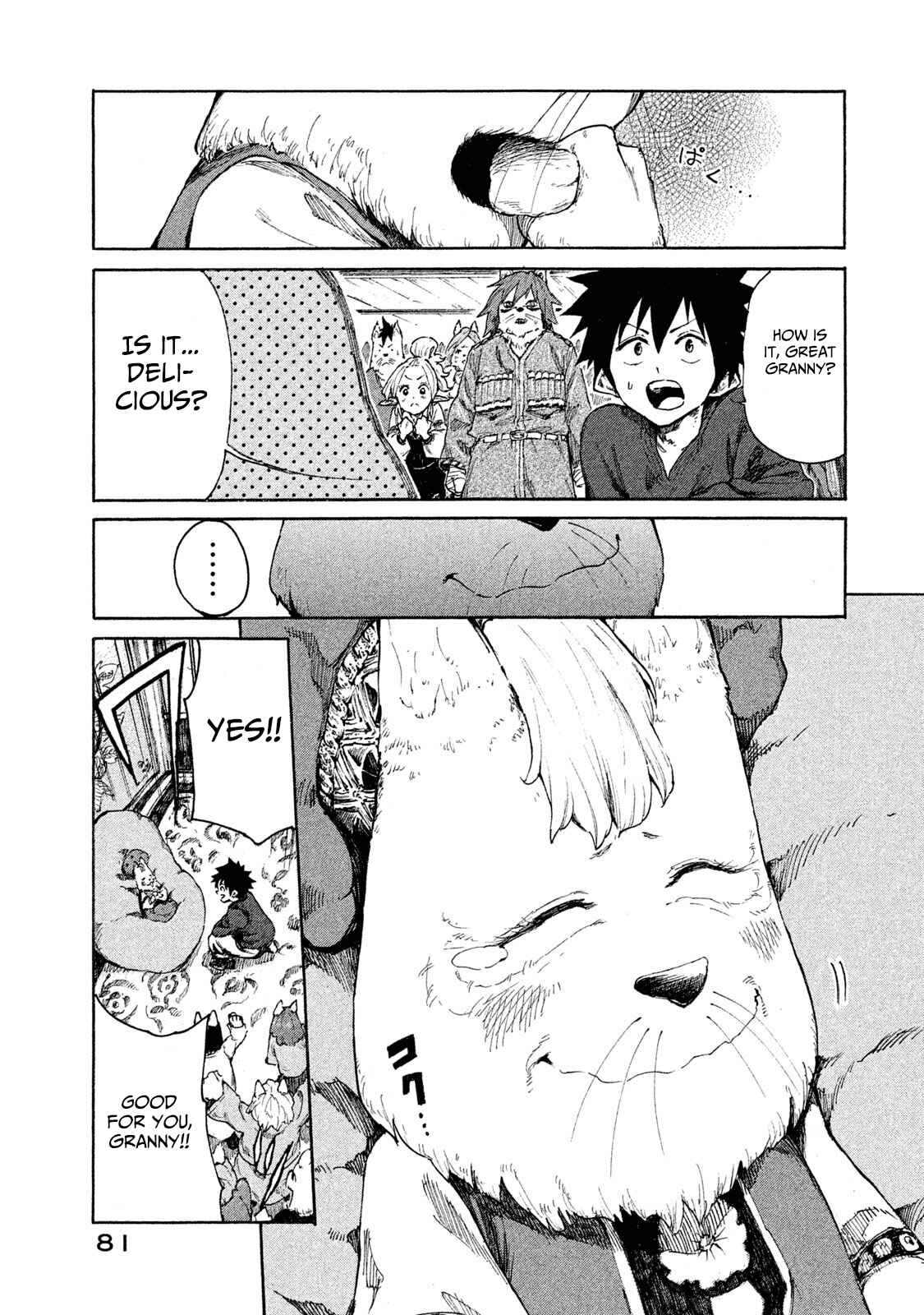 Page 40 Chapter 7 Mazumeshi Elf to Yuuboku gurashi