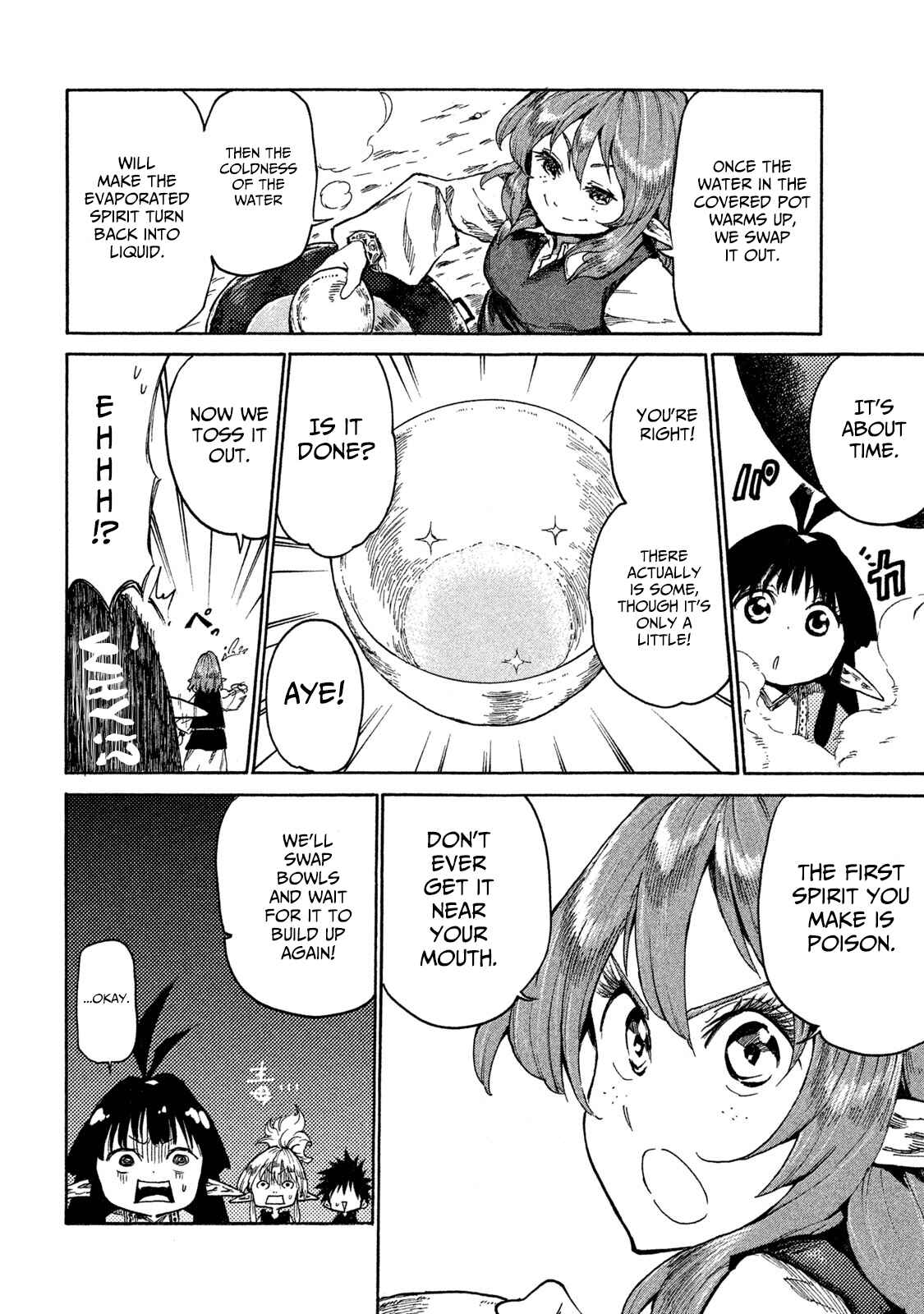 Page 16 Chapter 15 Mazumeshi Elf to Yuuboku gurashi