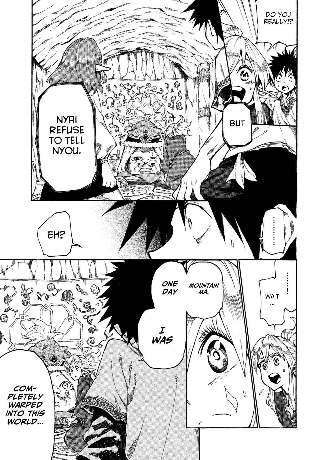 Page 9 Chapter 15 Mazumeshi Elf to Yuuboku gurashi