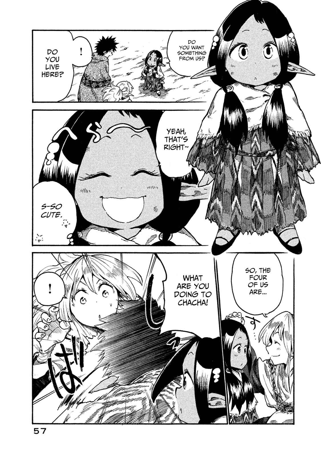 Page 5 Chapter 13 Mazumeshi Elf to Yuuboku gurashi