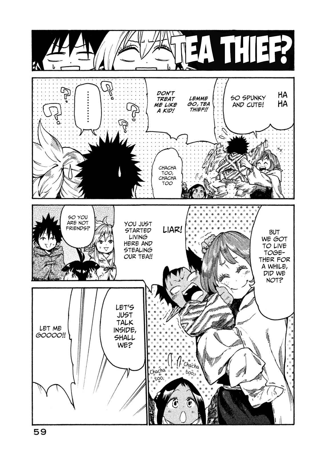 Page 7 Chapter 13 Mazumeshi Elf to Yuuboku gurashi