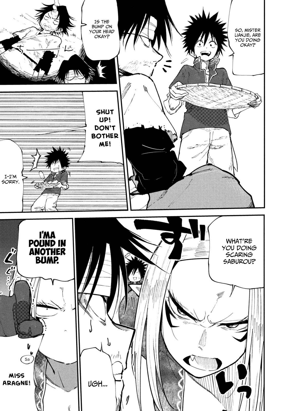 Page 13 Chapter 43 Mazumeshi Elf to Yuuboku gurashi