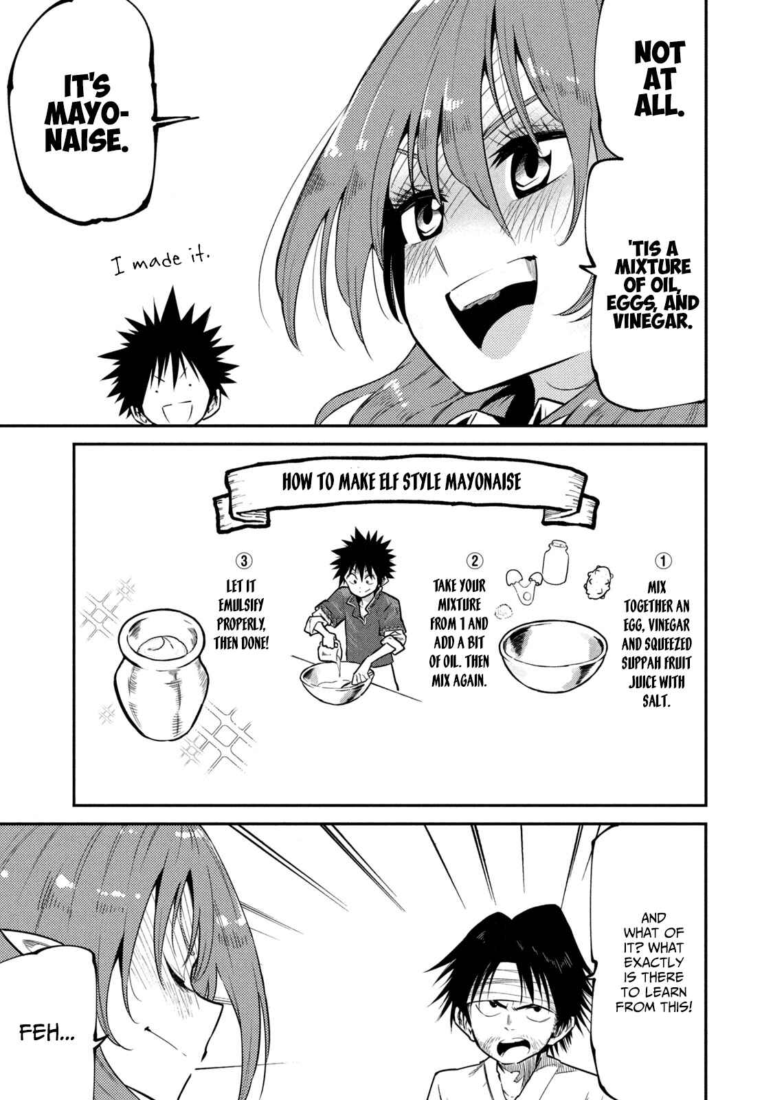 Page 17 Chapter 43 Mazumeshi Elf to Yuuboku gurashi
