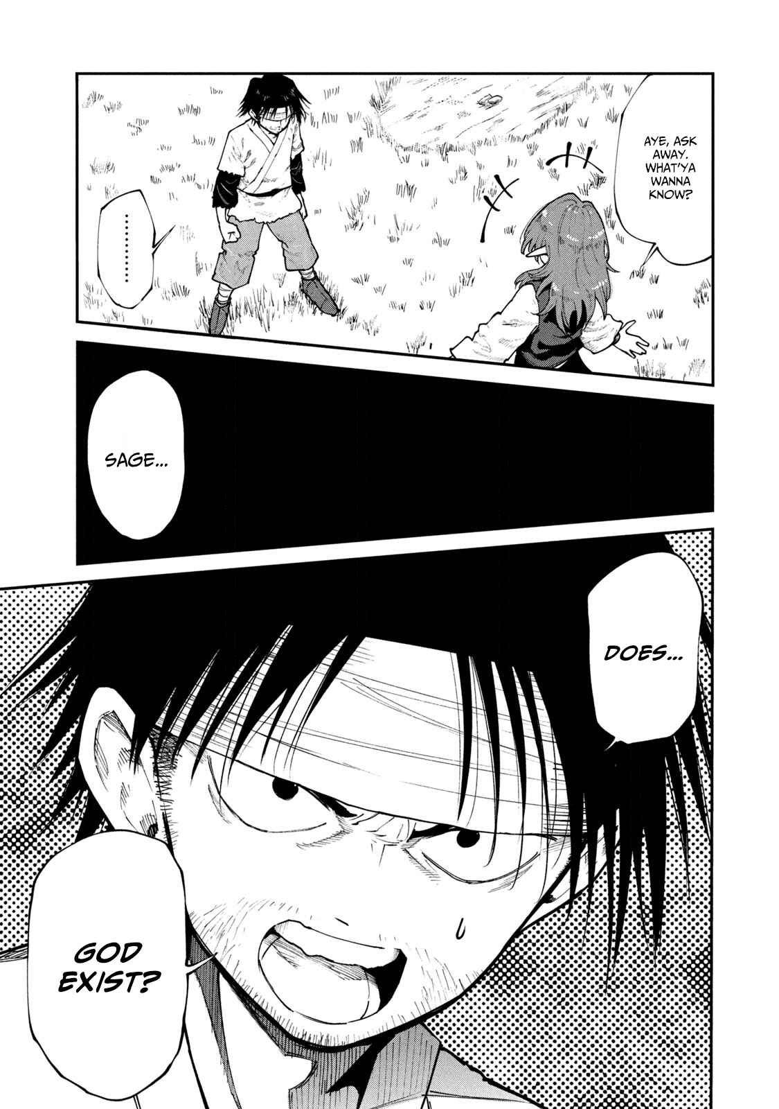 Page 21 Chapter 43 Mazumeshi Elf to Yuuboku gurashi
