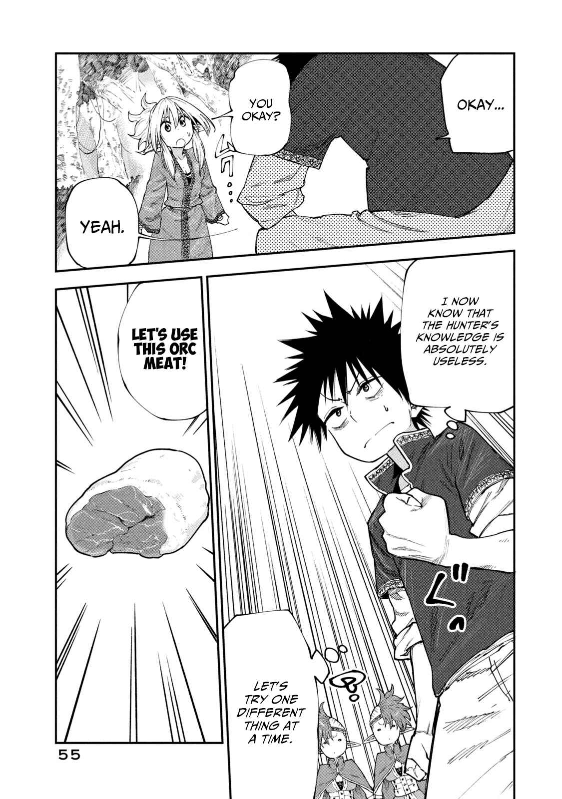 Page 7 Chapter 49 Mazumeshi Elf to Yuuboku gurashi