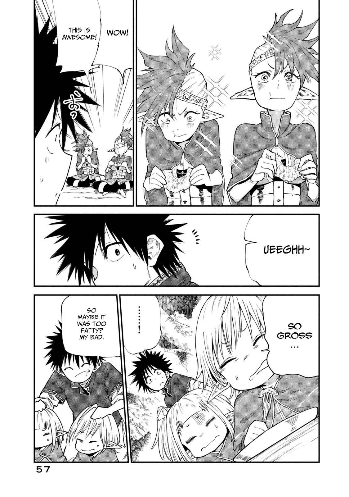 Page 9 Chapter 49 Mazumeshi Elf to Yuuboku gurashi