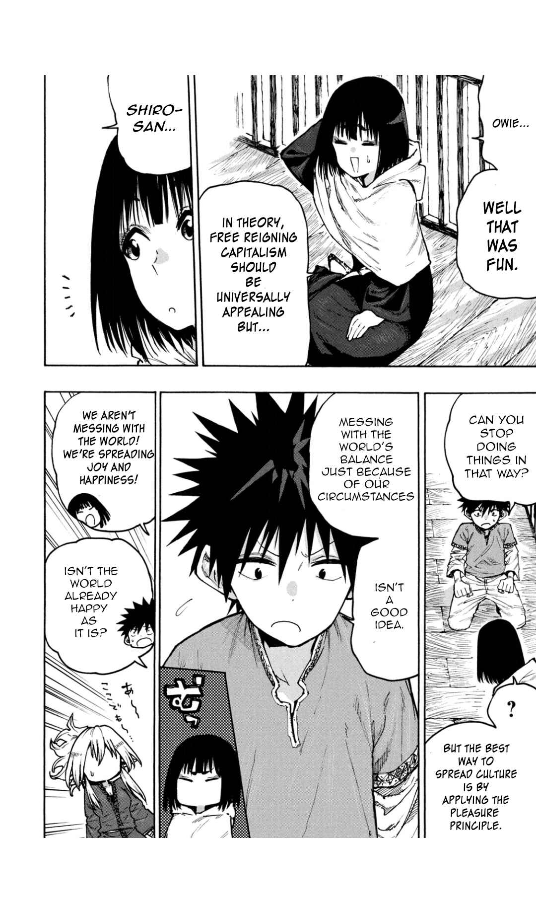 Page 10 Chapter 68 Mazumeshi Elf to Yuuboku gurashi