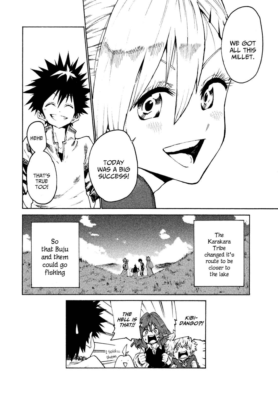 Page 20 Chapter 27 Mazumeshi Elf to Yuuboku gurashi