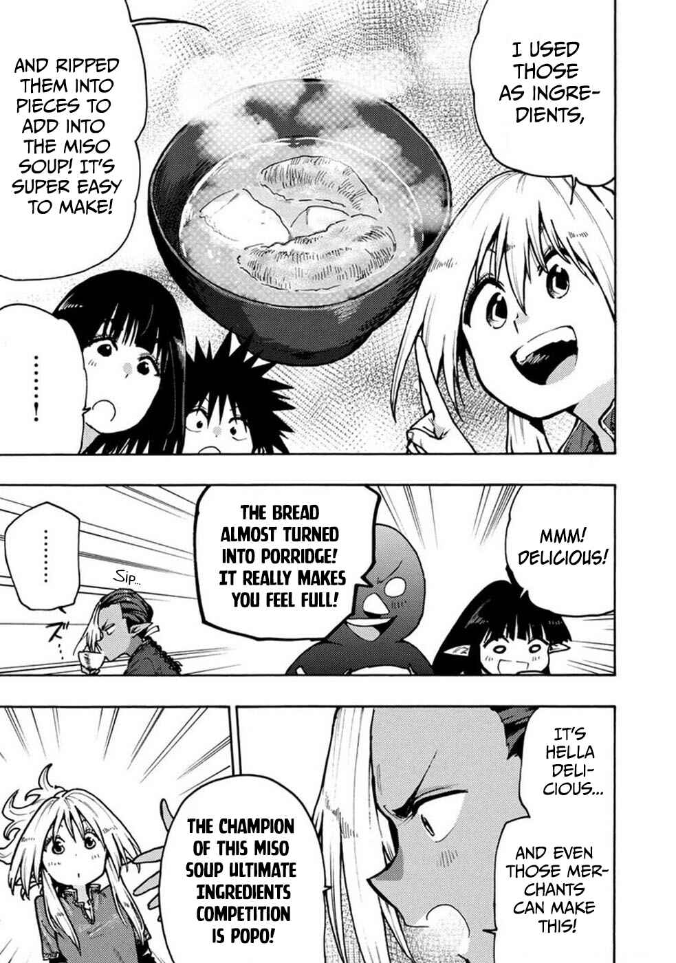 Page 19 Chapter 71 Mazumeshi Elf to Yuuboku gurashi