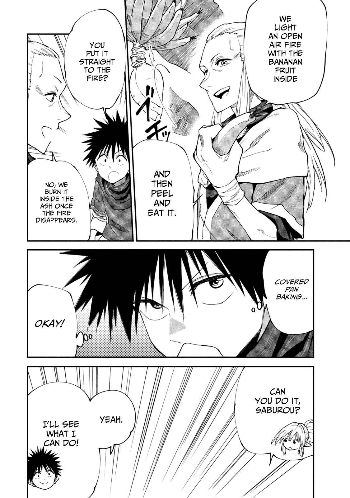 Page 13 Chapter 47 Mazumeshi Elf to Yuuboku gurashi