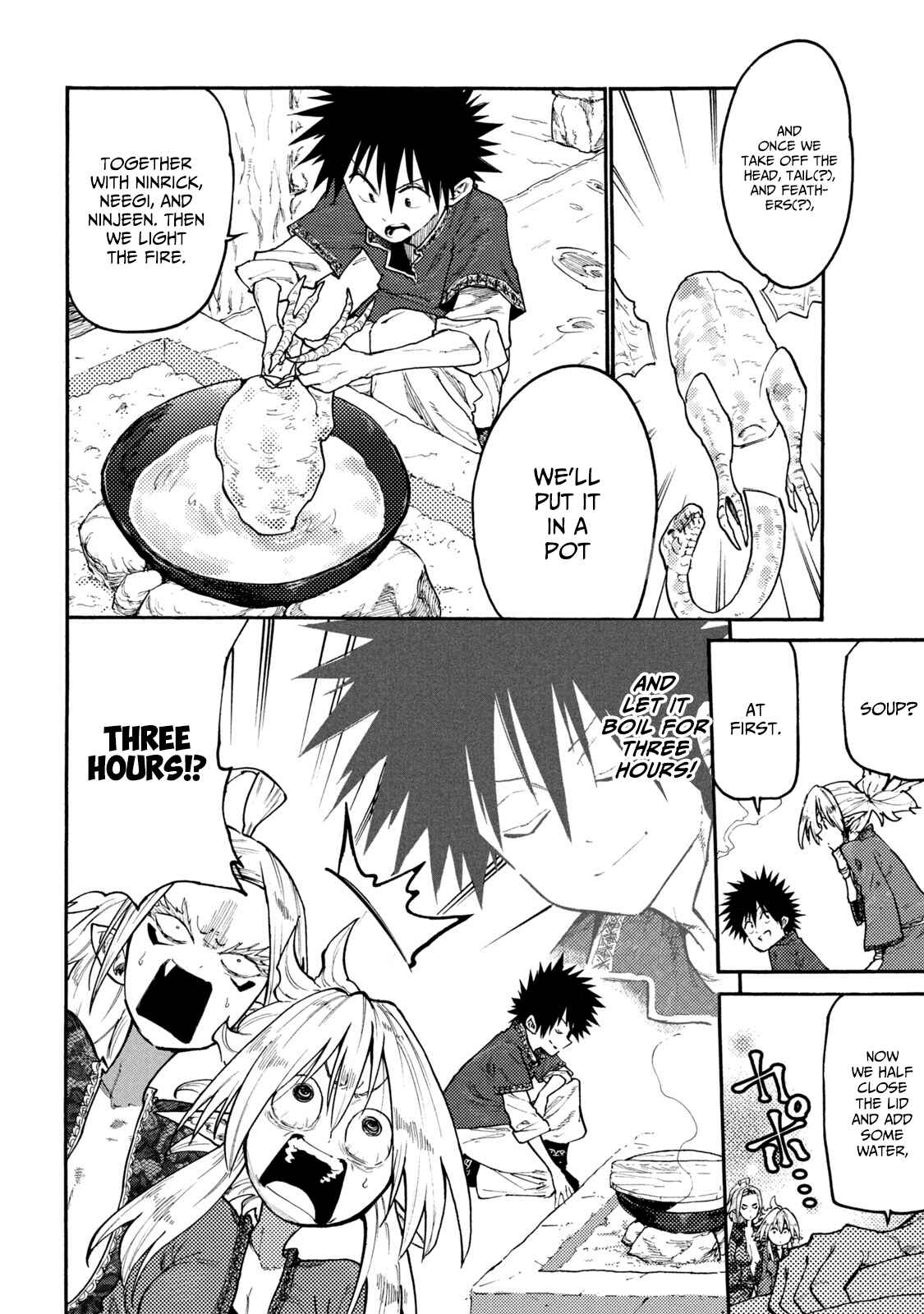 Page 12 Chapter 38 Mazumeshi Elf to Yuuboku gurashi