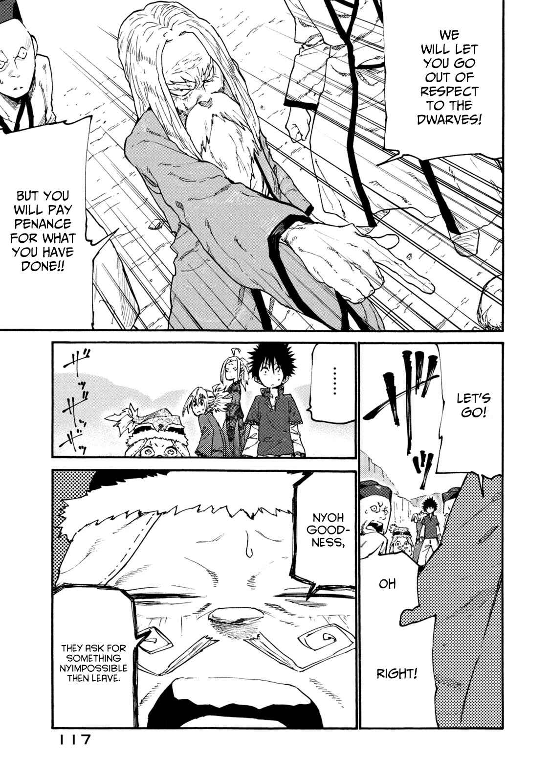 Page 7 Chapter 38 Mazumeshi Elf to Yuuboku gurashi