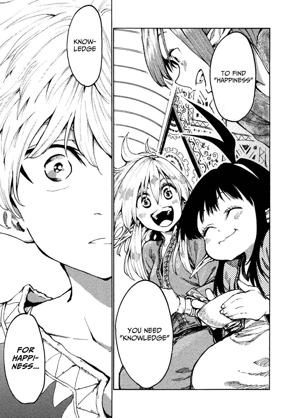Page 21 Chapter 19 Mazumeshi Elf to Yuuboku gurashi