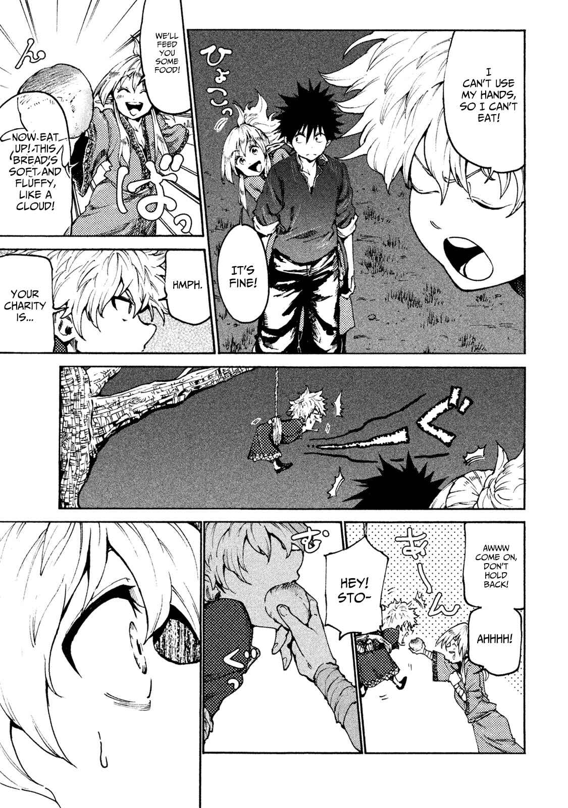 Page 9 Chapter 19 Mazumeshi Elf to Yuuboku gurashi