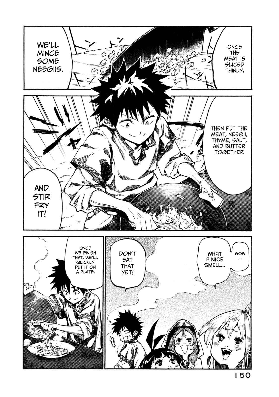 Page 24 Chapter 10 Mazumeshi Elf to Yuuboku gurashi