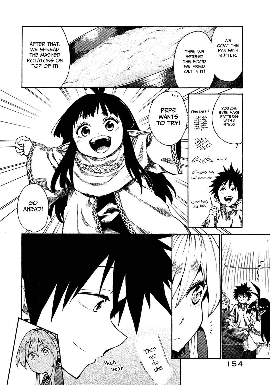 Page 28 Chapter 10 Mazumeshi Elf to Yuuboku gurashi