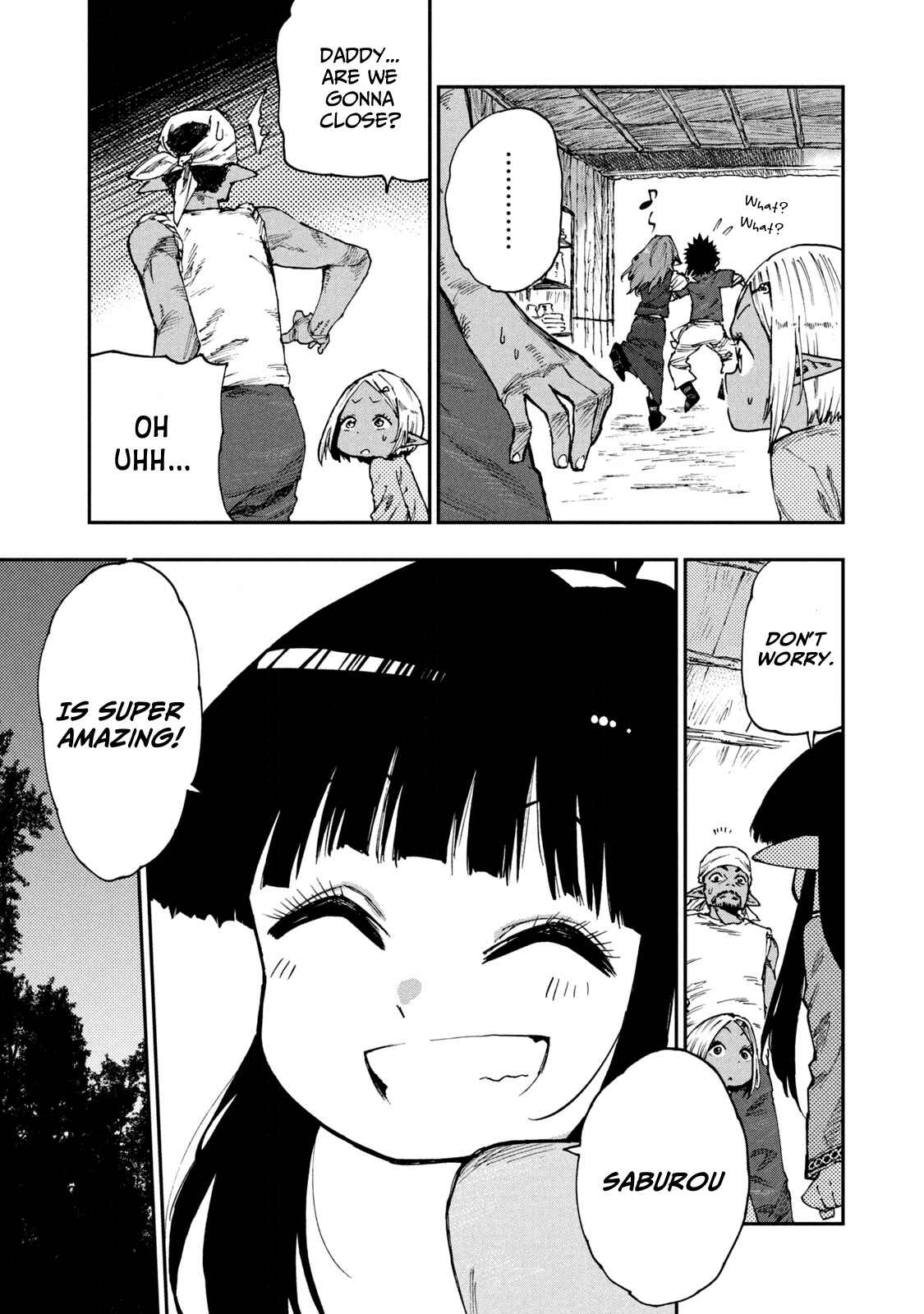 Page 13 Chapter 52 Mazumeshi Elf to Yuuboku gurashi