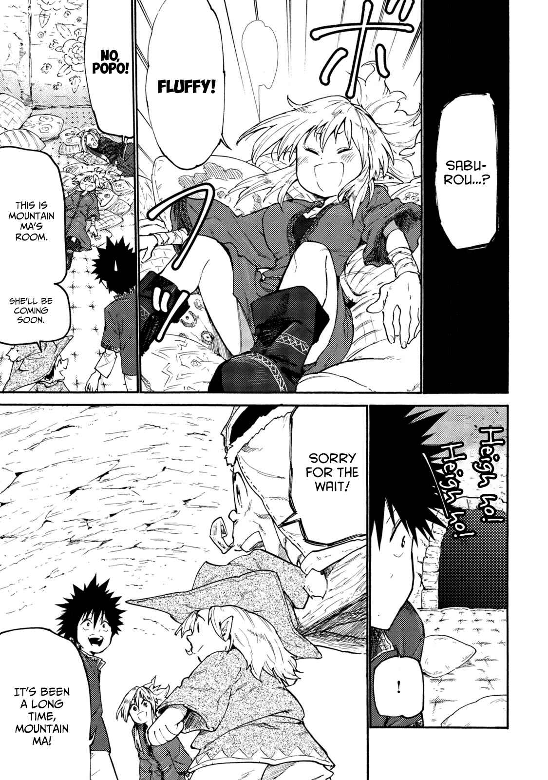 Page 11 Chapter 37 Mazumeshi Elf to Yuuboku gurashi
