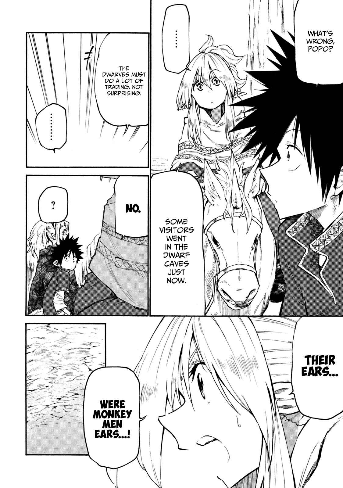 Page 8 Chapter 37 Mazumeshi Elf to Yuuboku gurashi