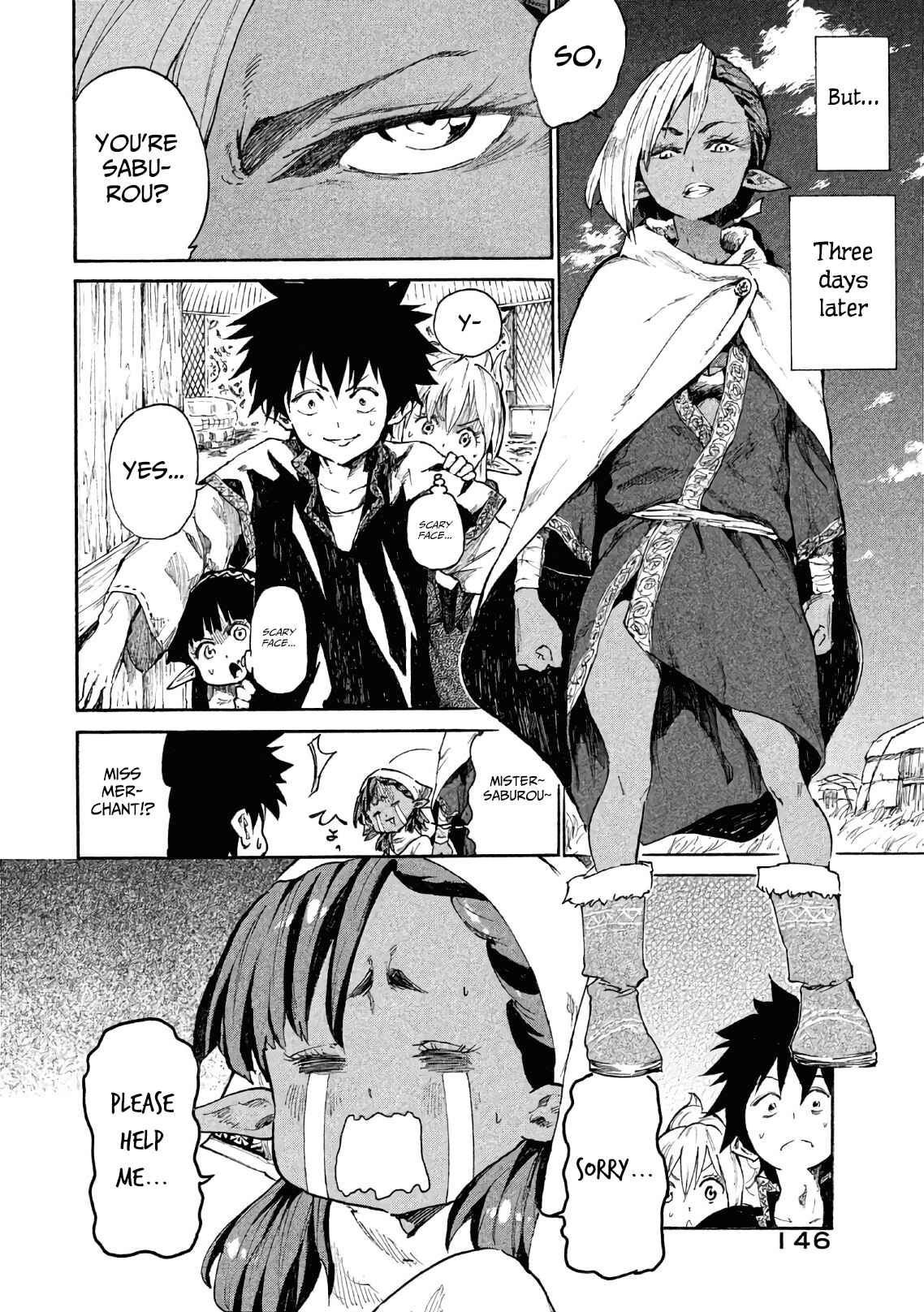 Page 25 Chapter 5 Mazumeshi Elf to Yuuboku gurashi