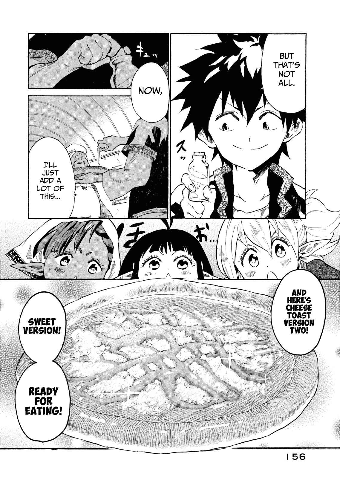 Page 35 Chapter 5 Mazumeshi Elf to Yuuboku gurashi
