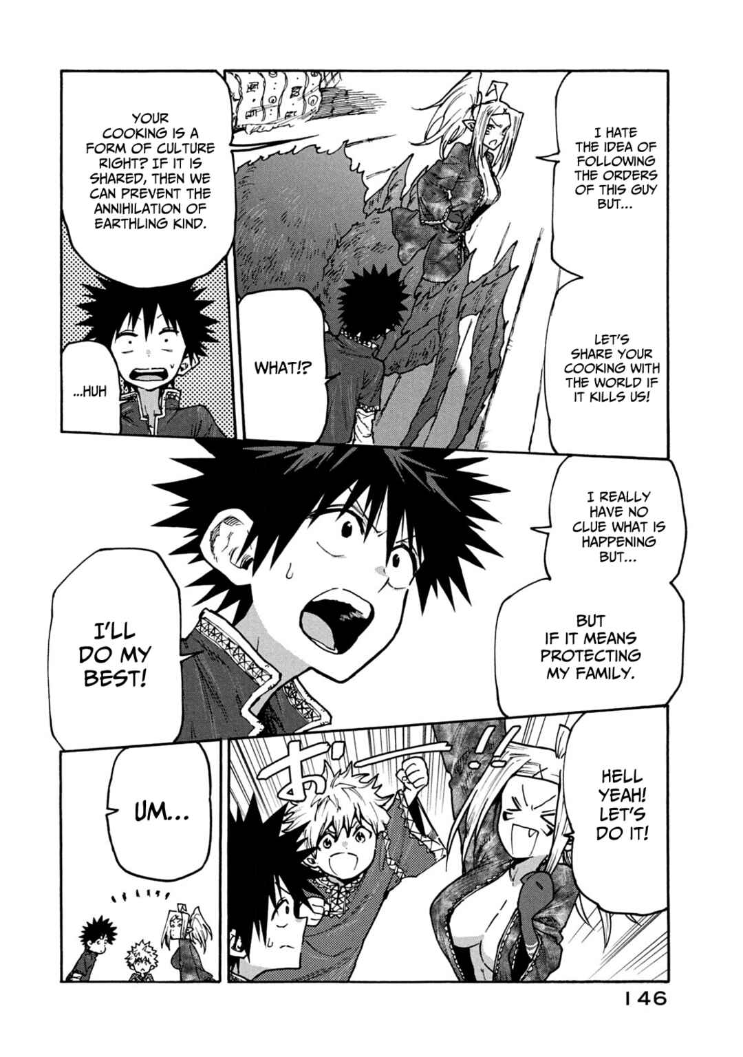 Page 8 Chapter 67 Mazumeshi Elf to Yuuboku gurashi