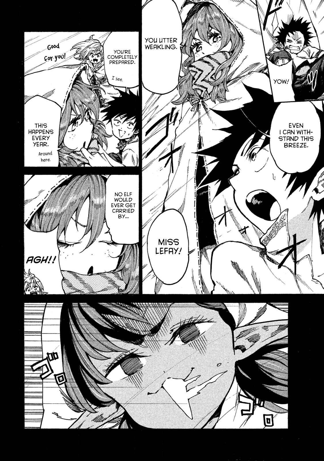 Page 10 Chapter 17 Mazumeshi Elf to Yuuboku gurashi
