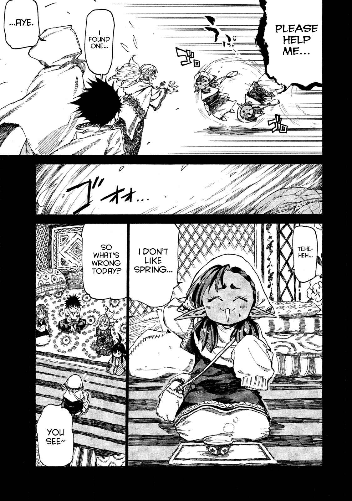 Page 11 Chapter 17 Mazumeshi Elf to Yuuboku gurashi