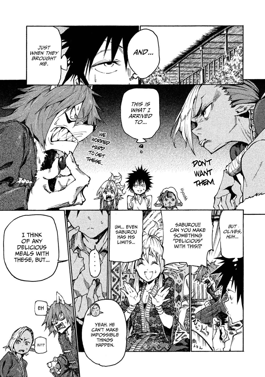 Page 13 Chapter 17 Mazumeshi Elf to Yuuboku gurashi