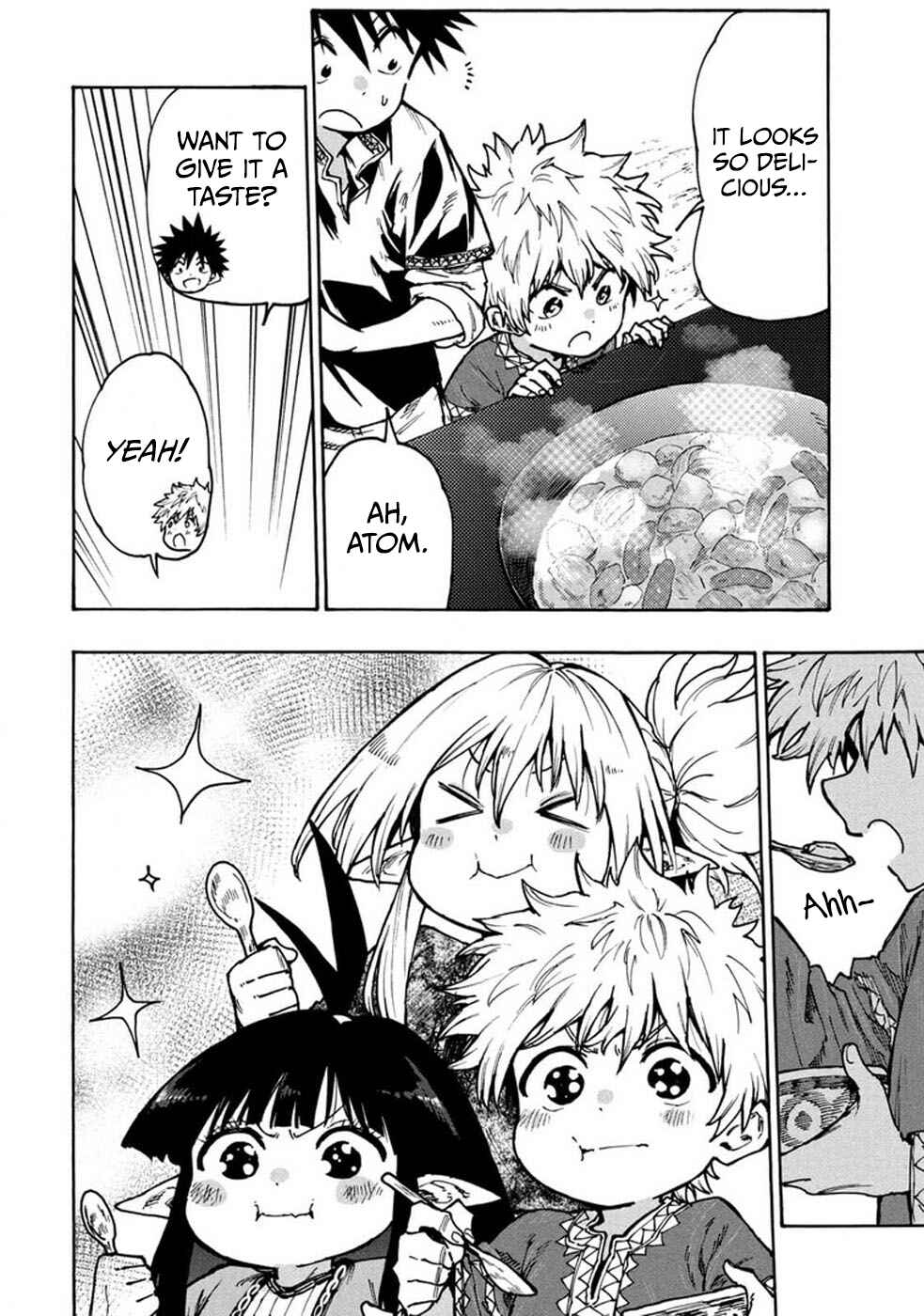 Page 14 Chapter 69 Mazumeshi Elf to Yuuboku gurashi