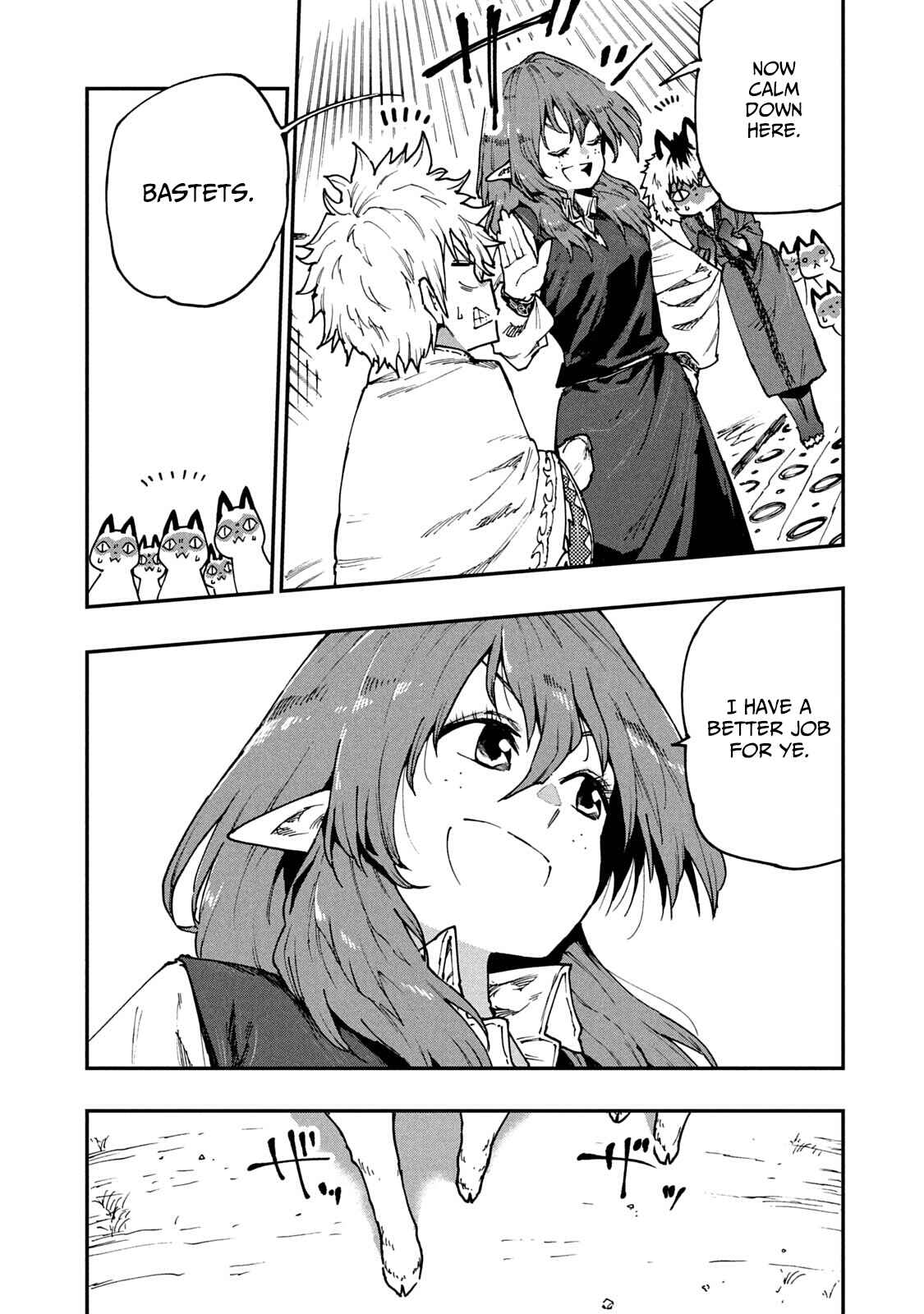 Page 11 Chapter 57 Mazumeshi Elf to Yuuboku gurashi