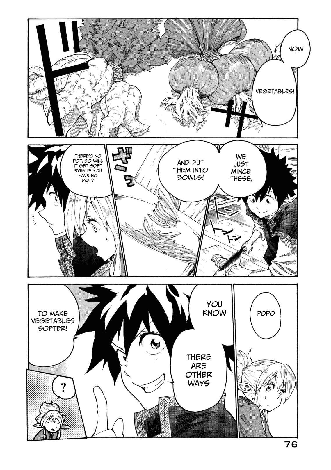 Page 29 Chapter 2 Mazumeshi Elf to Yuuboku gurashi