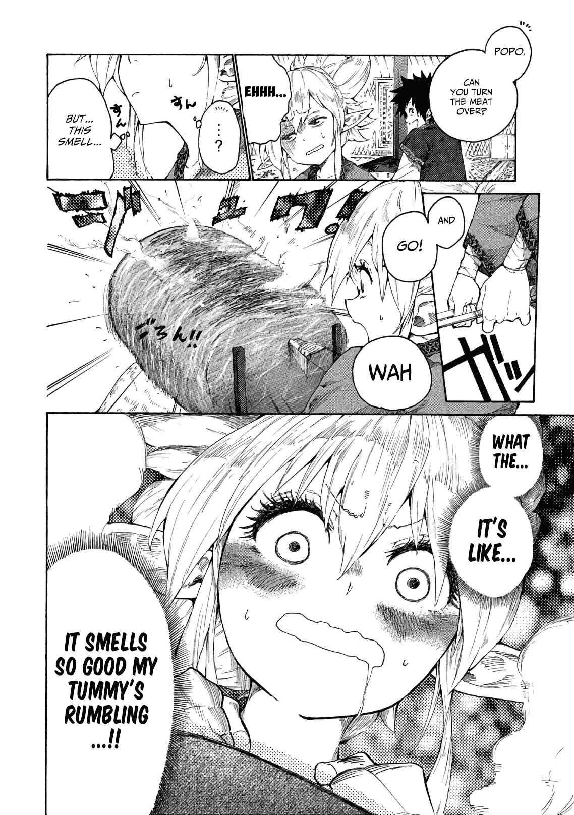 Page 31 Chapter 2 Mazumeshi Elf to Yuuboku gurashi