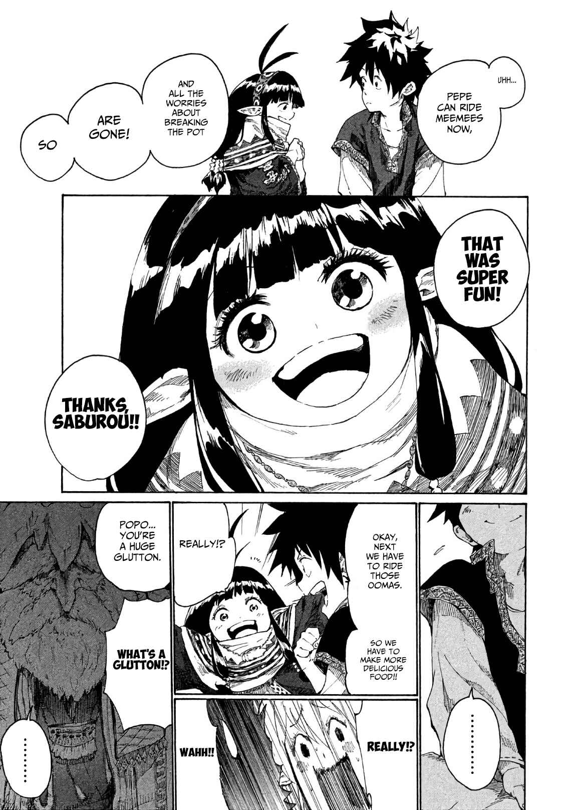 Page 40 Chapter 2 Mazumeshi Elf to Yuuboku gurashi