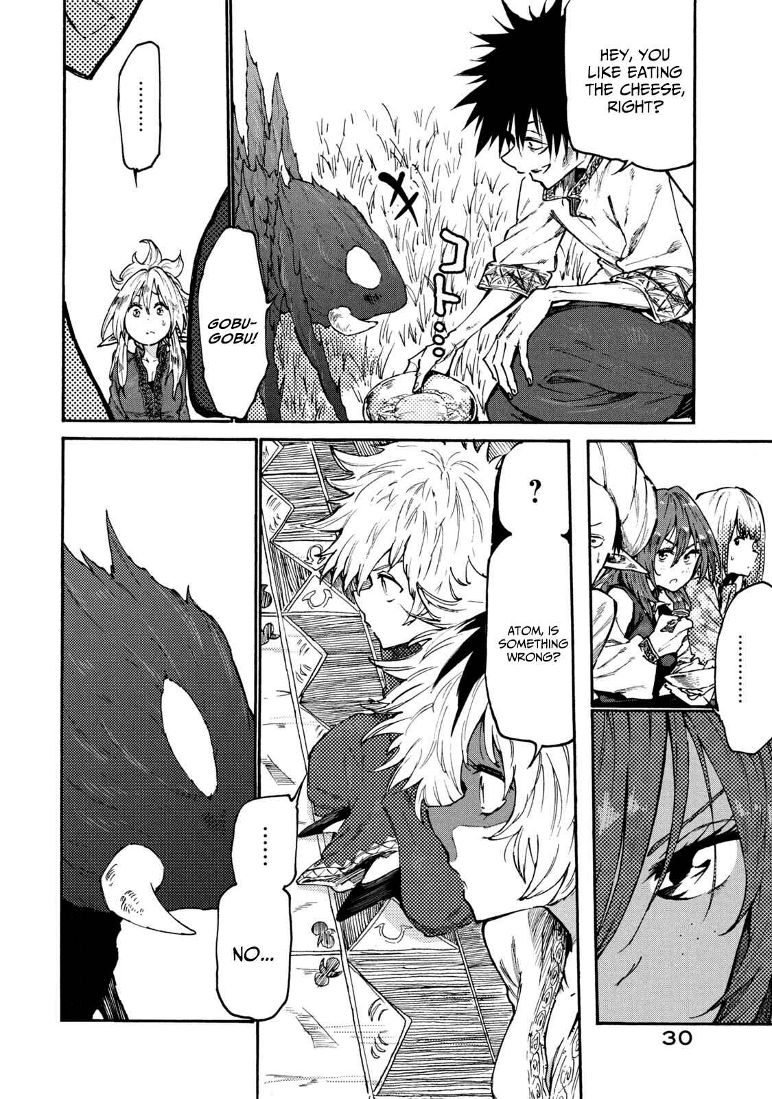 Page 4 Chapter 34 Mazumeshi Elf to Yuuboku gurashi