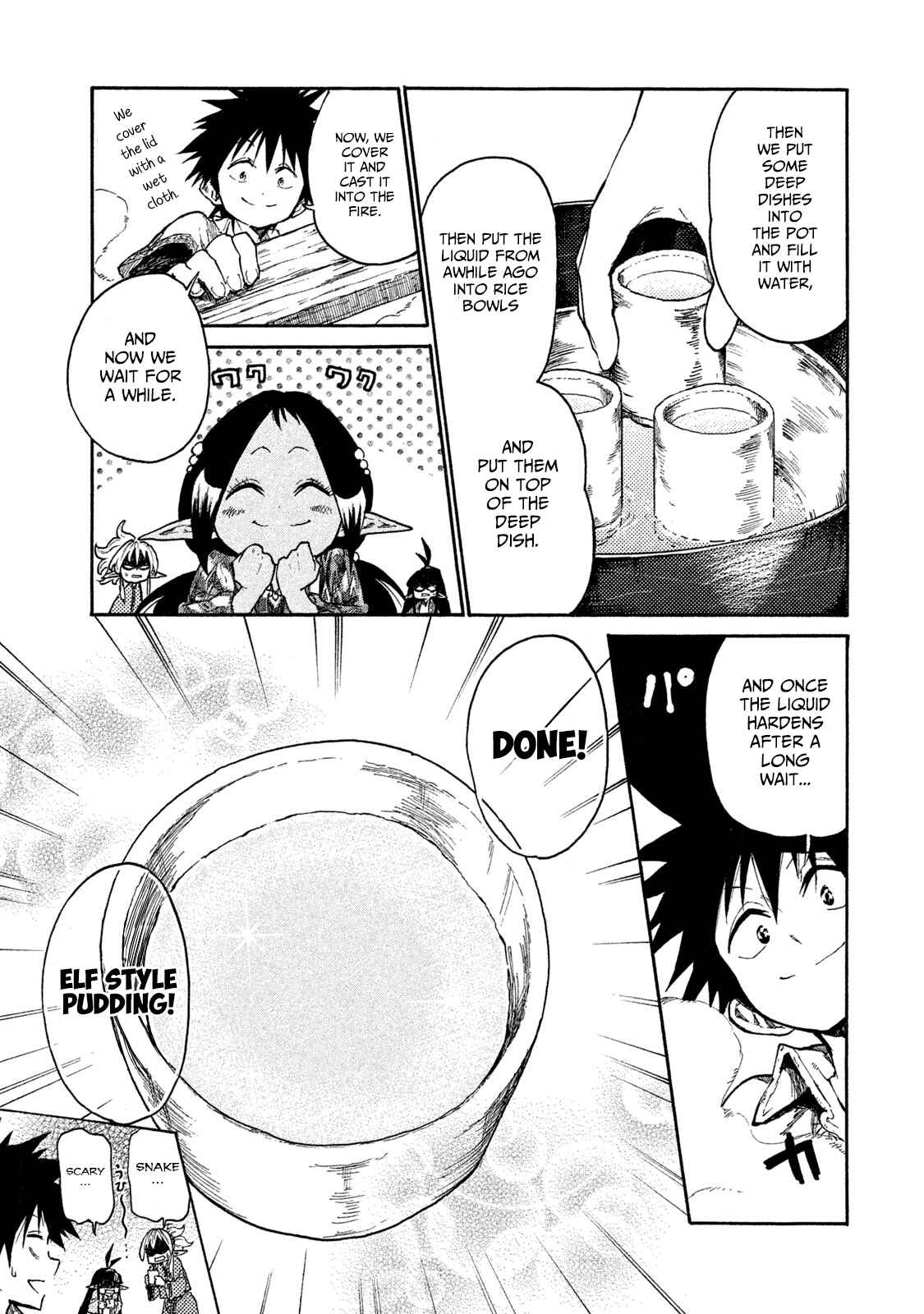 Page 13 Chapter 14 Mazumeshi Elf to Yuuboku gurashi