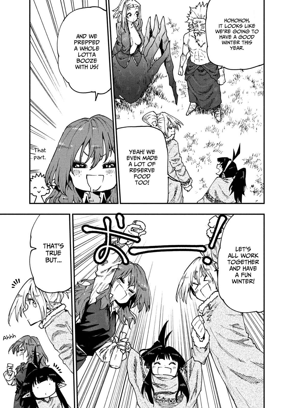 Page 7 Chapter 54 Mazumeshi Elf to Yuuboku gurashi