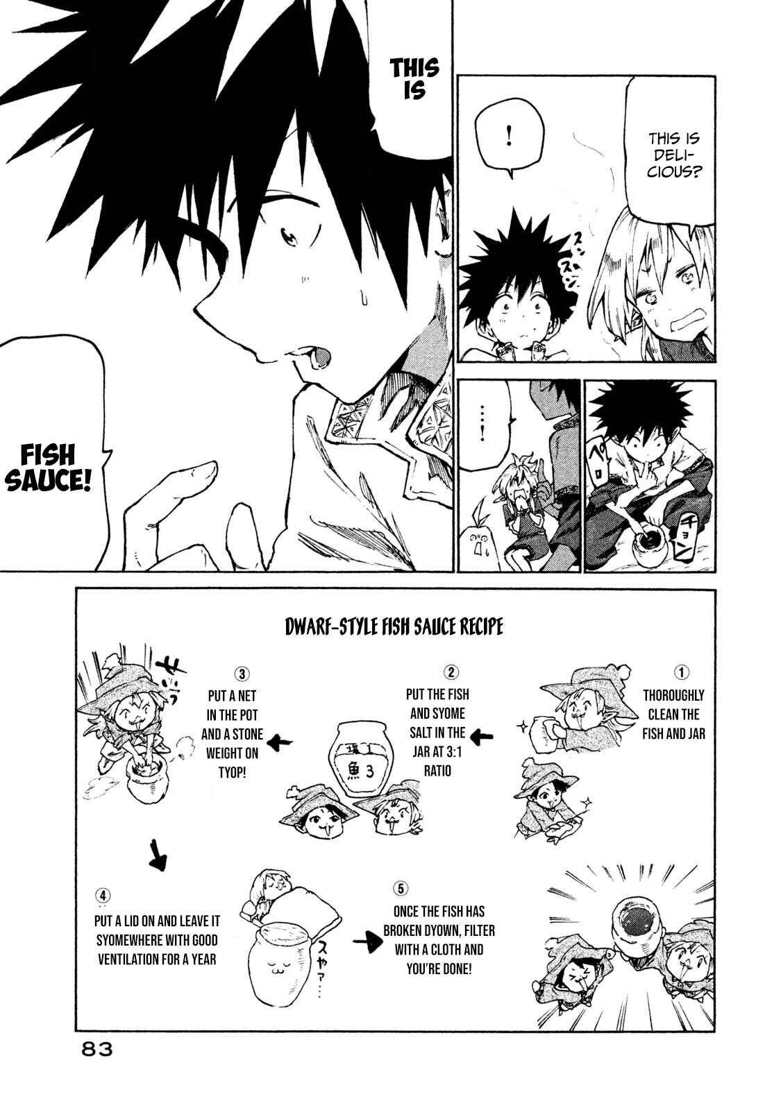 Page 15 Chapter 28 Mazumeshi Elf to Yuuboku gurashi