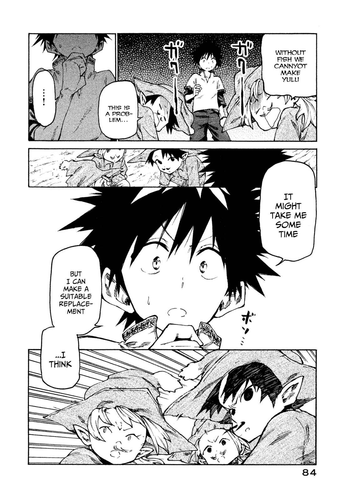 Page 16 Chapter 28 Mazumeshi Elf to Yuuboku gurashi