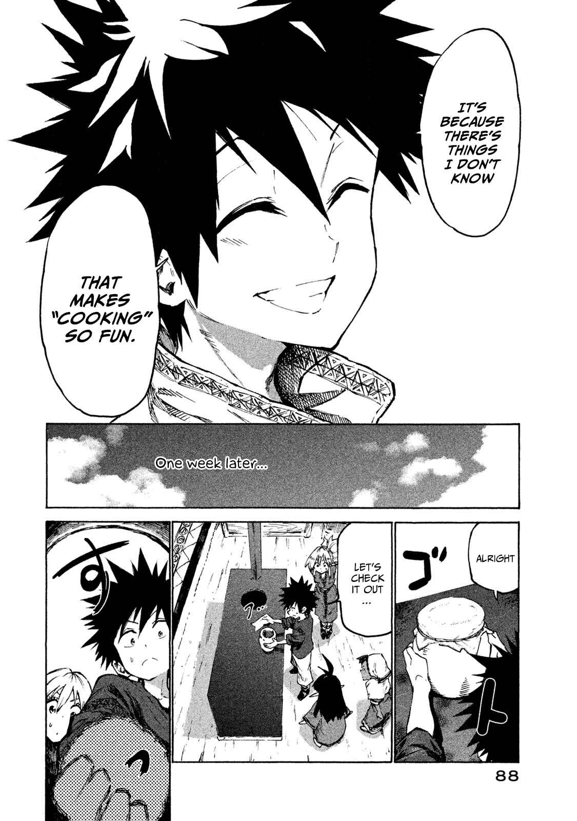 Page 20 Chapter 28 Mazumeshi Elf to Yuuboku gurashi