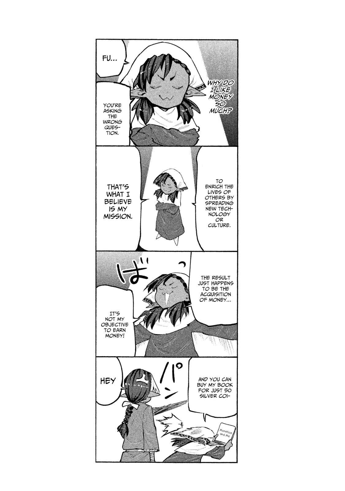 Page 22 Chapter 28 Mazumeshi Elf to Yuuboku gurashi