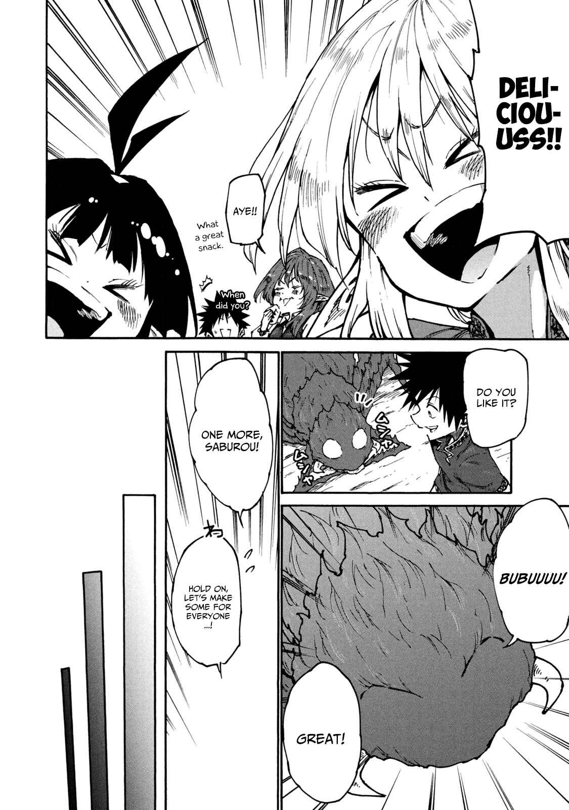 Page 26 Chapter 33 Mazumeshi Elf to Yuuboku gurashi