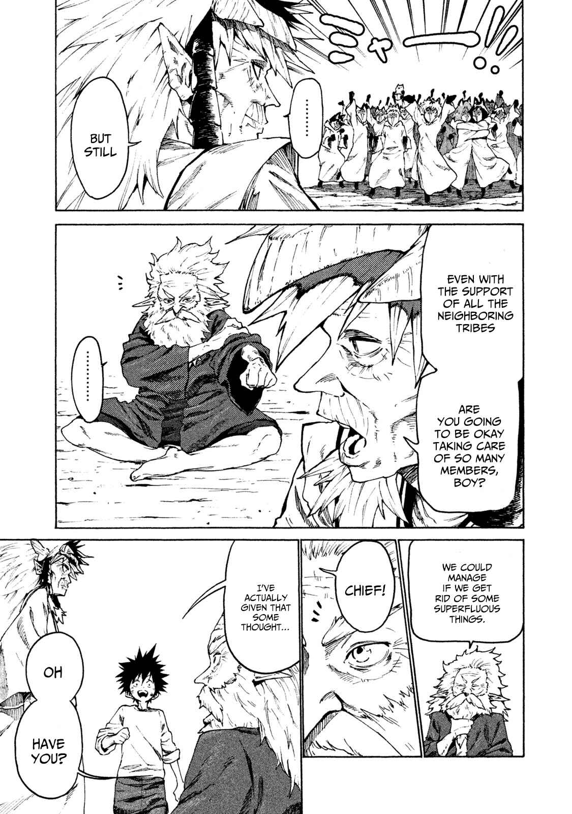Page 13 Chapter 26 Mazumeshi Elf to Yuuboku gurashi