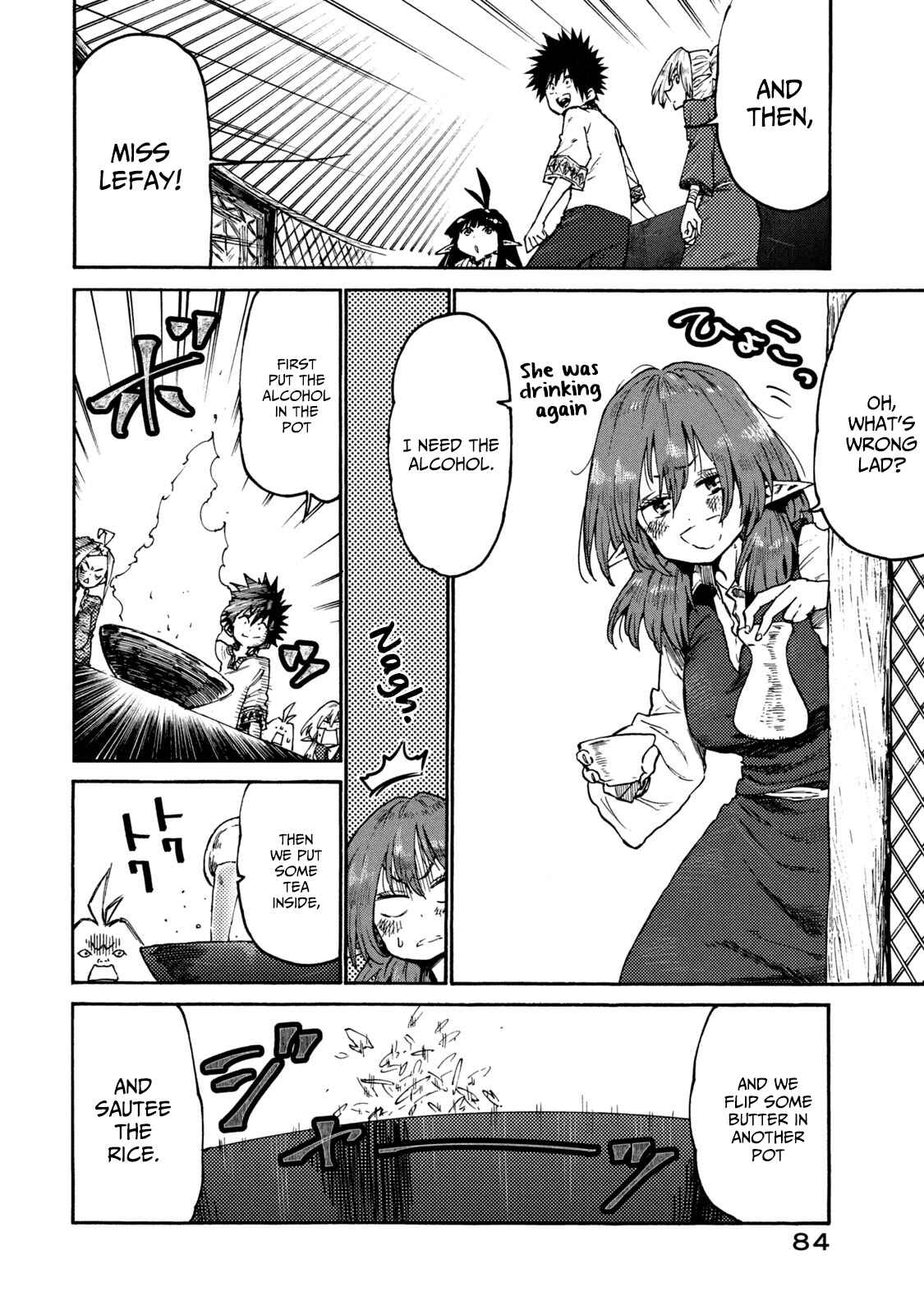 Page 12 Chapter 36 Mazumeshi Elf to Yuuboku gurashi