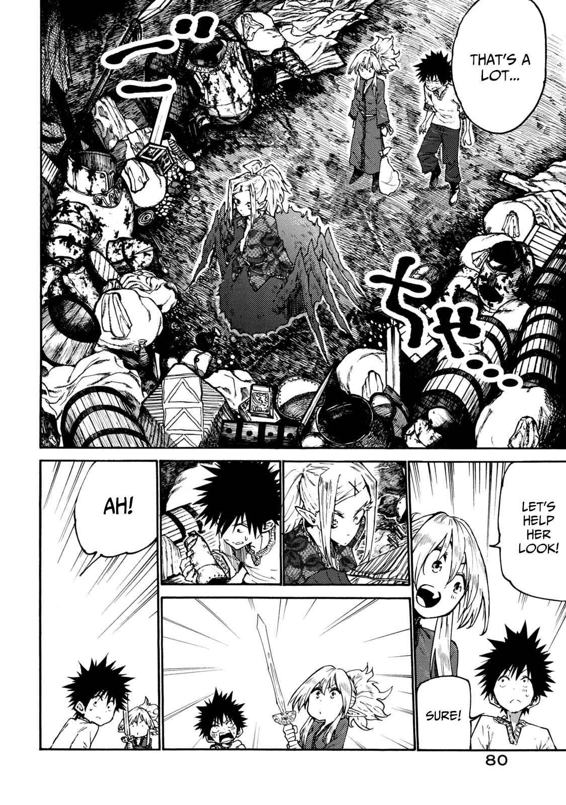 Page 8 Chapter 36 Mazumeshi Elf to Yuuboku gurashi