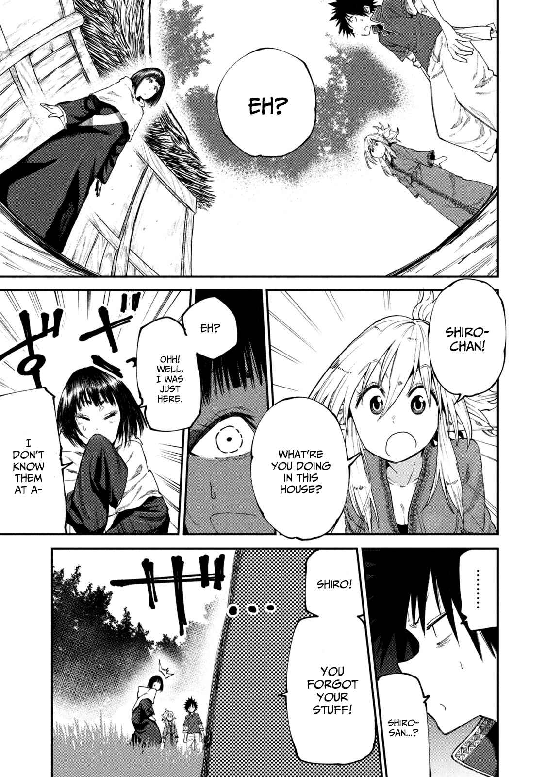 Page 7 Chapter 48 Mazumeshi Elf to Yuuboku gurashi