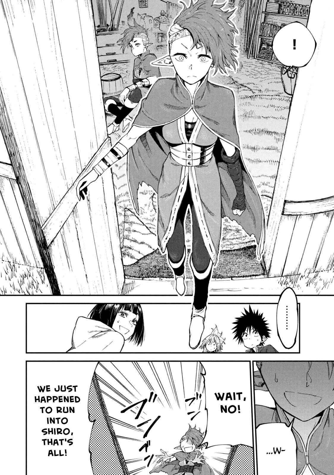 Page 8 Chapter 48 Mazumeshi Elf to Yuuboku gurashi