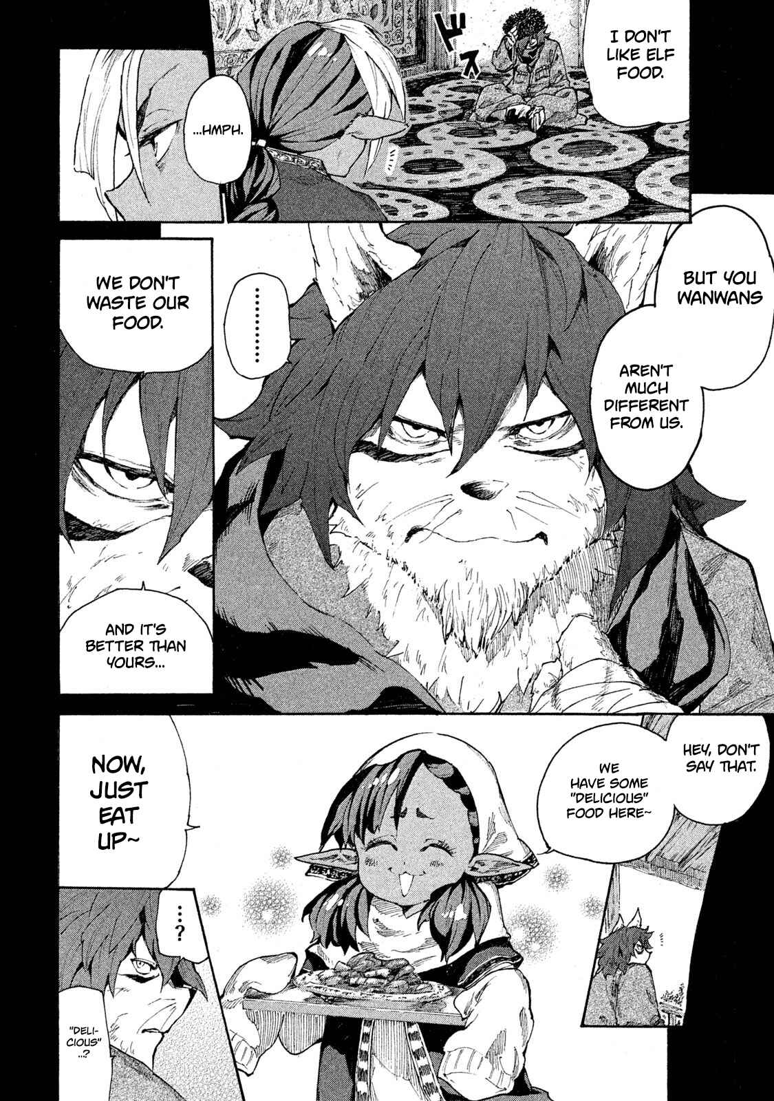 Page 15 Chapter 6 Mazumeshi Elf to Yuuboku gurashi